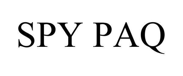 Trademark Logo SPY PAQ