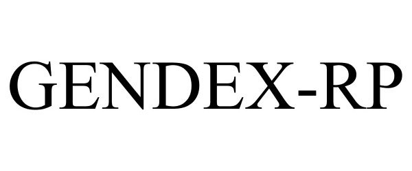  GENDEX-RP