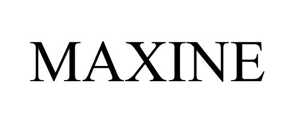 Trademark Logo MAXINE