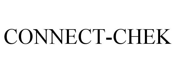 Trademark Logo CONNECT-CHEK