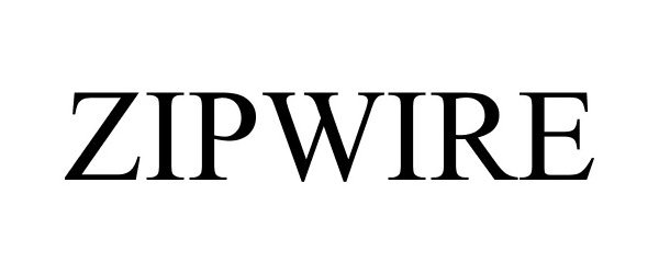 Trademark Logo ZIPWIRE