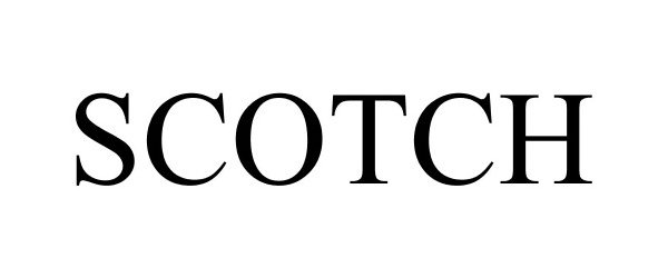 Trademark Logo SCOTCH