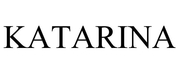 Trademark Logo KATARINA