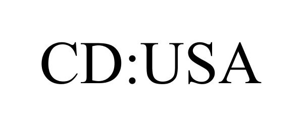 Trademark Logo CD:USA