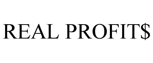 Trademark Logo REAL PROFIT$