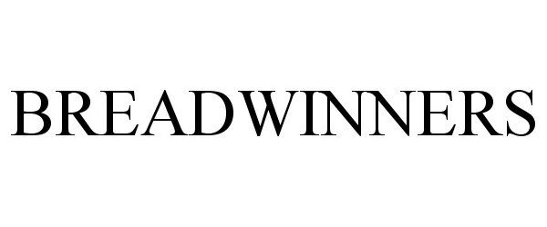 Trademark Logo BREADWINNERS