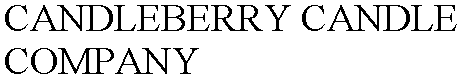 Trademark Logo CANDLEBERRY CANDLE COMPANY