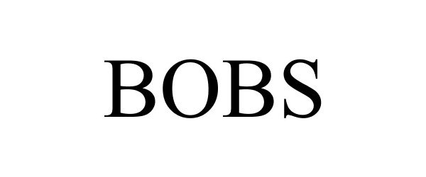 Trademark Logo BOBS