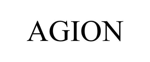 Trademark Logo AGION