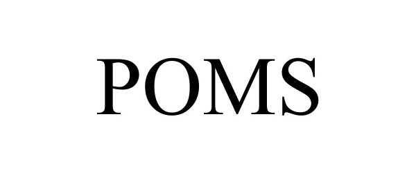 Trademark Logo POMS