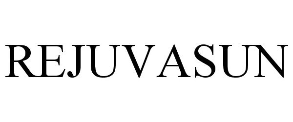 Trademark Logo REJUVASUN