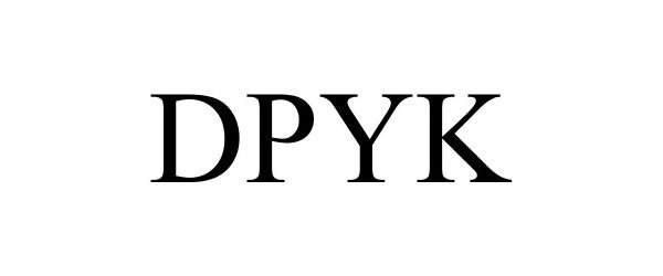 Trademark Logo DPYK