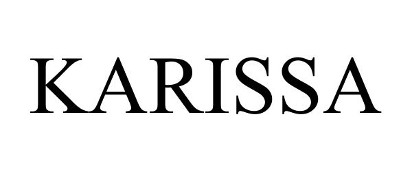 Trademark Logo KARISSA