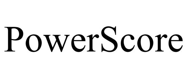 Trademark Logo POWERSCORE