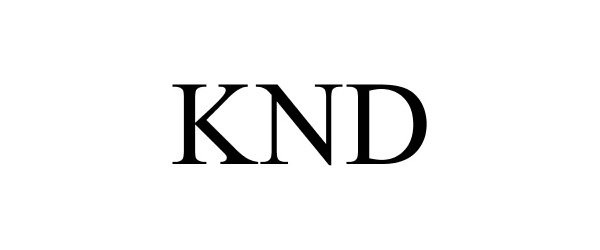 Trademark Logo KND