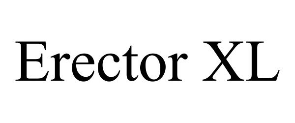 Trademark Logo ERECTOR XL