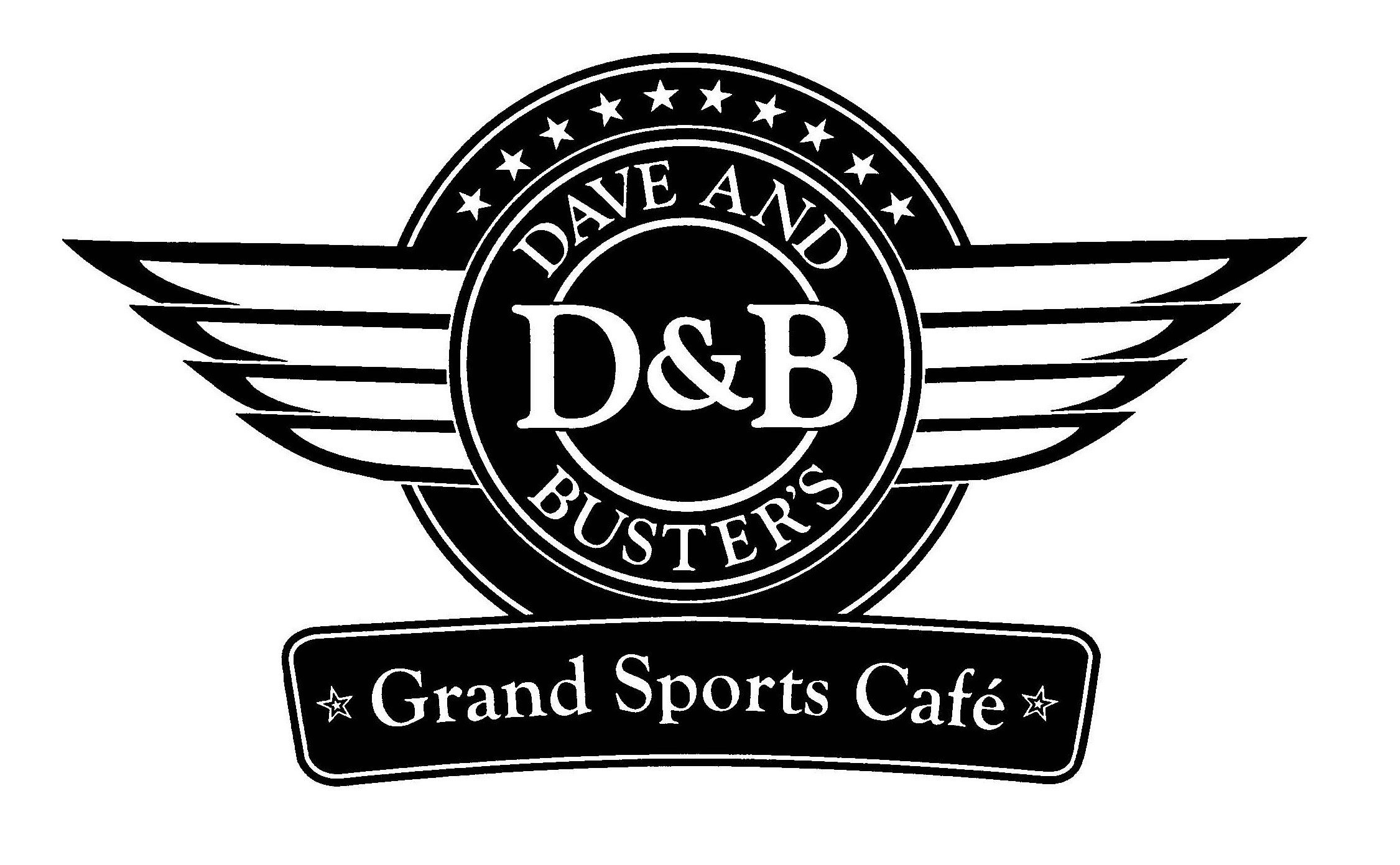 Trademark Logo D & B DAVE AND BUSTER'S GRAND SPORTS CAFÉ