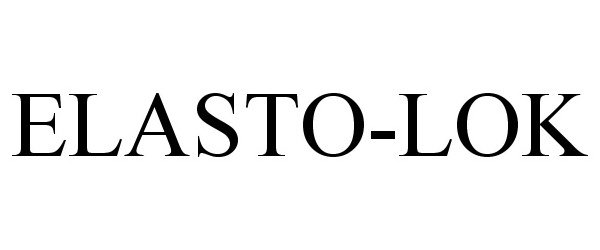 Trademark Logo ELASTO-LOK