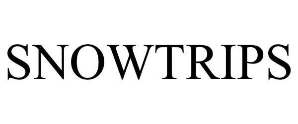 Trademark Logo SNOWTRIPS