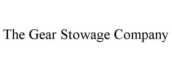  THE GEAR STOWAGE COMPANY