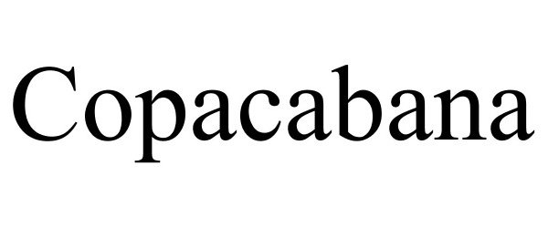 Trademark Logo COPACABANA