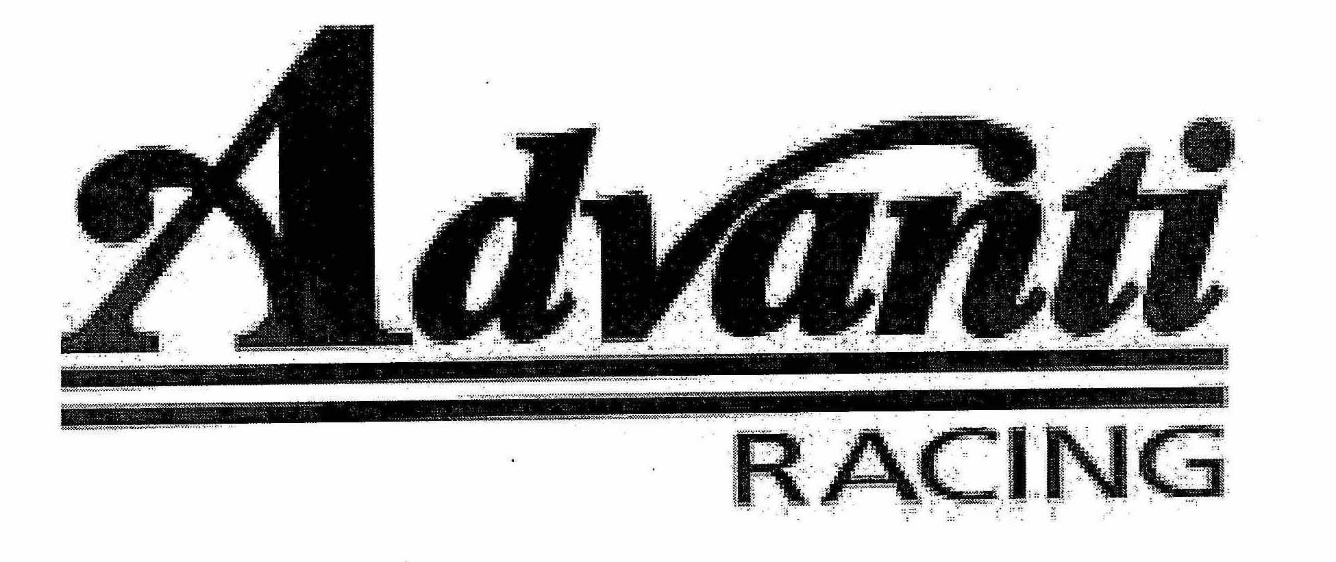 Trademark Logo ADVANTI RACING