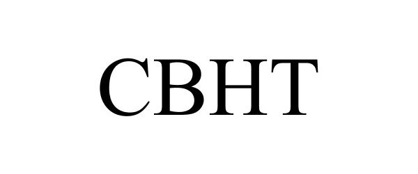 Trademark Logo CBHT