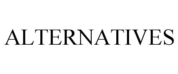 Trademark Logo ALTERNATIVES