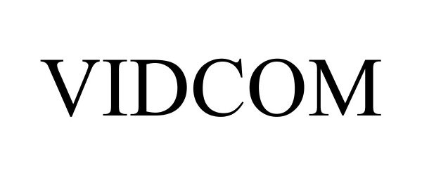 Trademark Logo VIDCOM