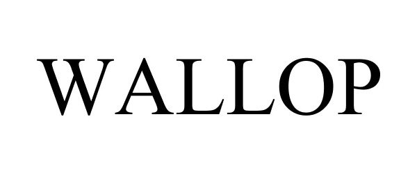 Trademark Logo WALLOP