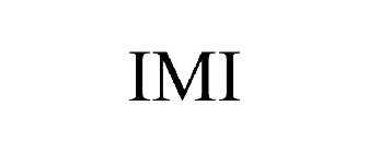 Trademark Logo IMI