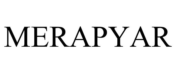 Trademark Logo MERAPYAR