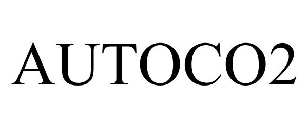 Trademark Logo AUTOCO2