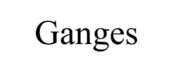 Trademark Logo GANGES