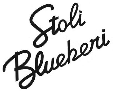 Trademark Logo STOLI BLUEBERI