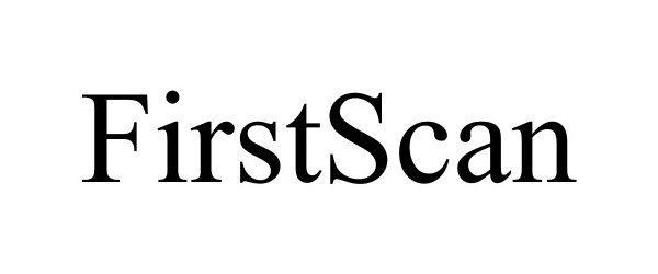Trademark Logo FIRSTSCAN