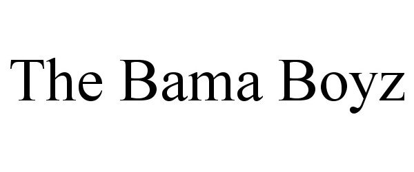 Trademark Logo THE BAMA BOYZ