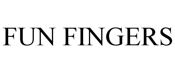 Trademark Logo FUN FINGERS