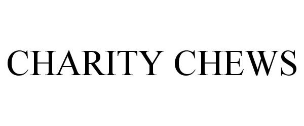 Trademark Logo CHARITY CHEWS