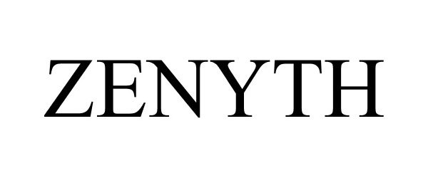 Trademark Logo ZENYTH