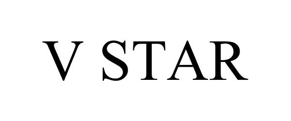 Trademark Logo V STAR