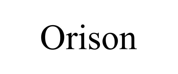  ORISON