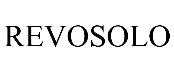 Trademark Logo REVOSOLO