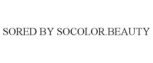  SORED BY SOCOLOR.BEAUTY