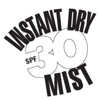 Trademark Logo INSTANT DRY SPF 30 MIST