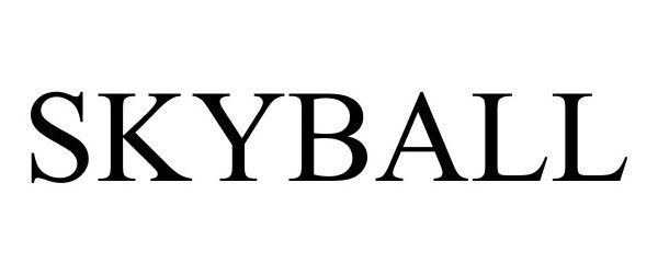 Trademark Logo SKYBALL