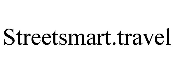 Trademark Logo STREETSMART.TRAVEL
