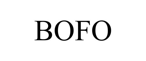 Trademark Logo BOFO