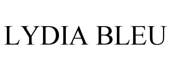 Trademark Logo LYDIA BLEU