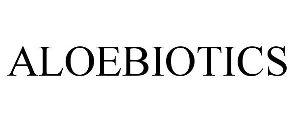 Trademark Logo ALOEBIOTICS